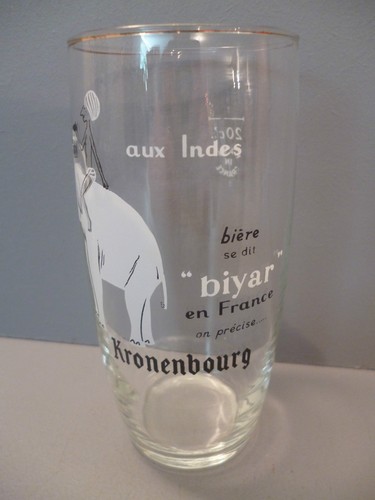 Verre bière ancien - bière,