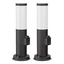 2x Borne d'éclairage de