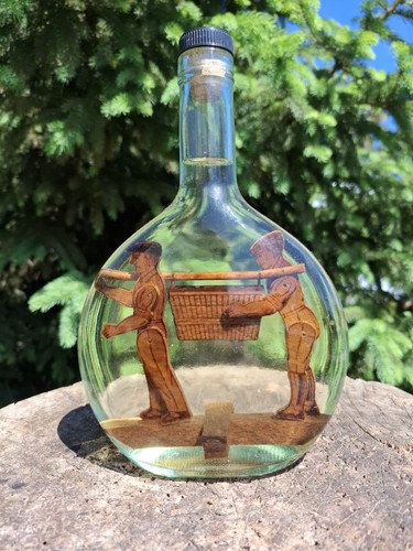 Ancienne bouteille eau de - bouteille, d'eau