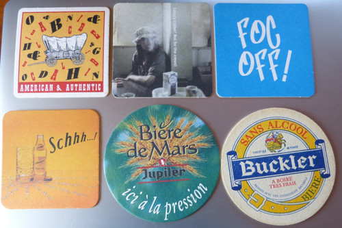Lot dessous verre sous - lot, sous-bock