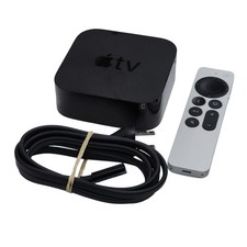 Apple TV 4K UHD 2nd Gen A2169 32GB Media Streamer W/ Remote Control