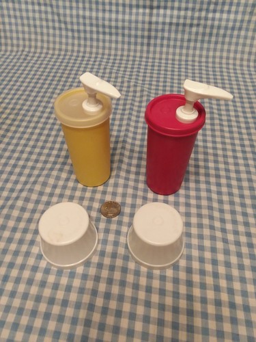 Tupperware vtg small mustard - small,