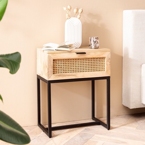 Finebuy table chevet bois - chevet,