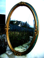 ANCIEN GRAND MIROIR AU MERCURE