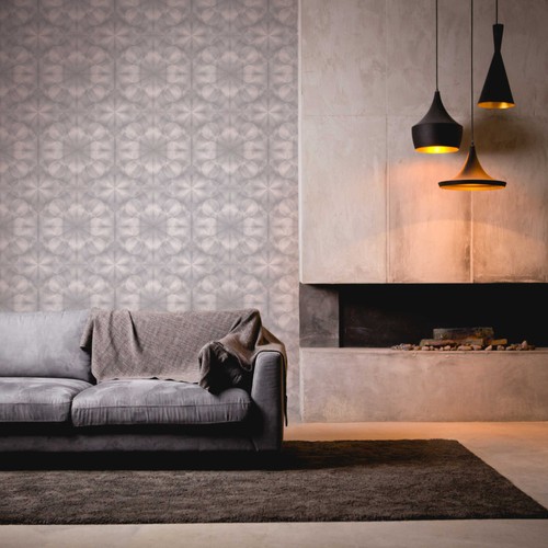 Papier peint gris - peint,
