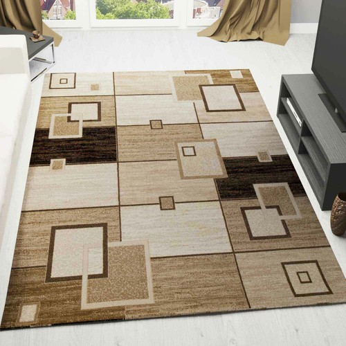 Salon tapis braun beige - salon, à