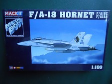 ARMOUR FRANKLIN MINT MACKIT KIT METAL 1/100 AVION F/A-18 HORNET BOITE SCELLEE