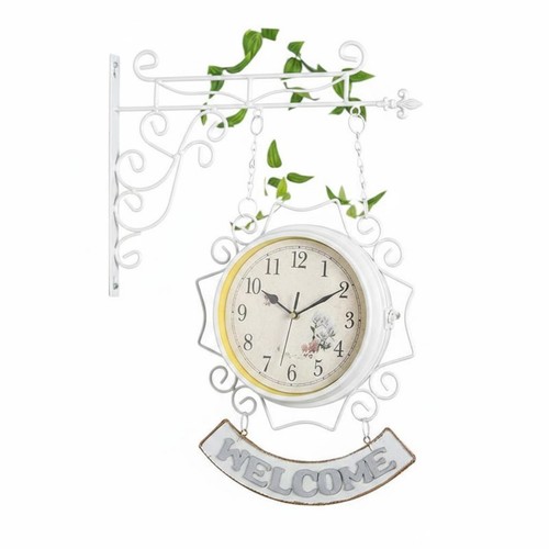 Horloge murale double - horloge, face