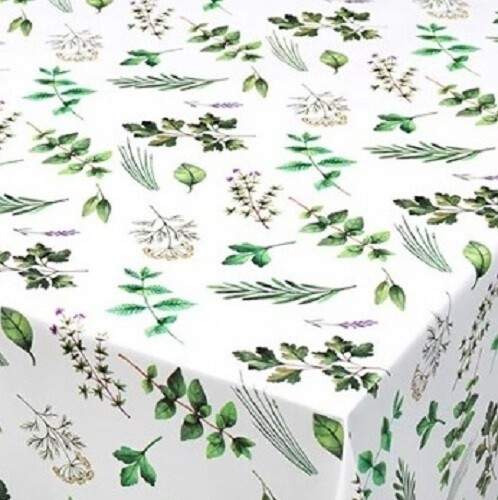 Nappe table toile - en, cirée