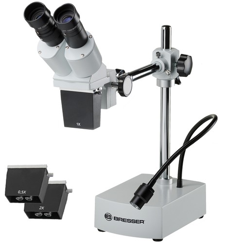 Microscope del lumière - del,