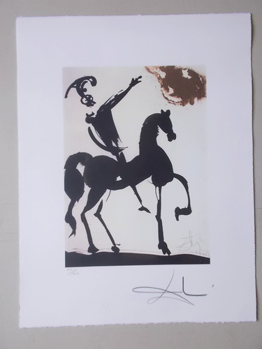 Lithographie salvador dali - lithographie,,