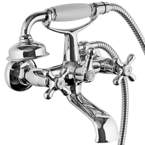 Robinet baignoire rétro - robinet,