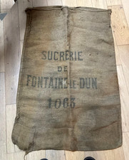 Sac toile jute sucre sucrerie