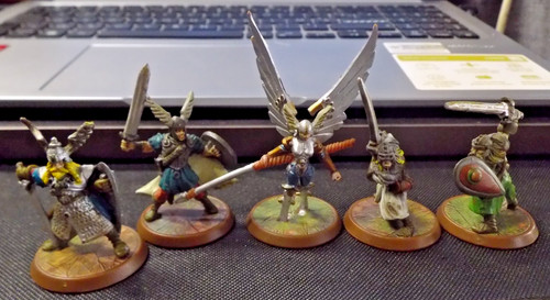 Lot figurines guerriers - figurines,