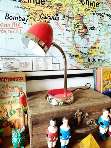 Lampe bureau vintage corep - lampe, |