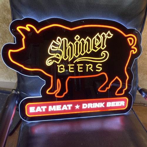 Shiner bock beer lighted - shiner,