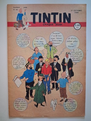 Journal tintin hergé 27 - tintin,