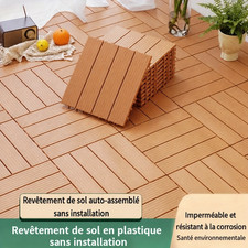 Dalles terrasse clipsables