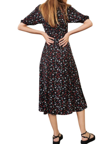 Maje women black - black, printed