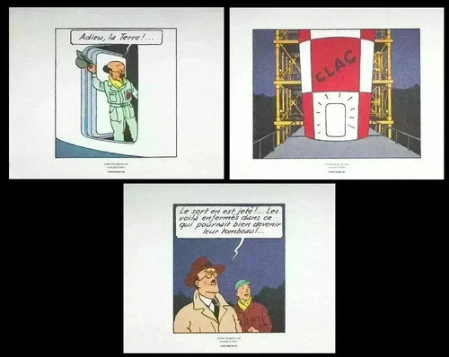 Hergé lithographies libris - ex,