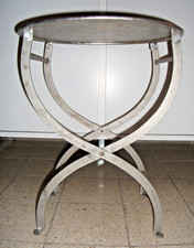 Table basse Design en acier H