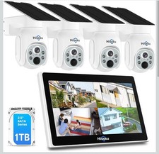 【100% sans Fil+PTZ】Hiseeu