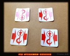Lot de 04 Stickers emplacement