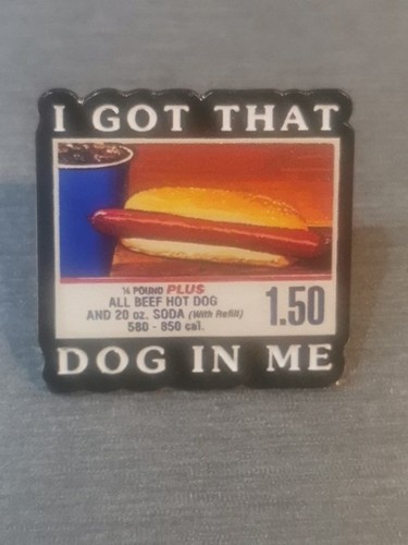 Costco hot dog - dog, got