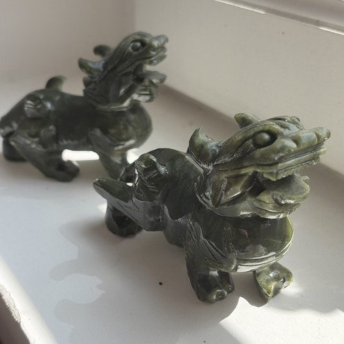 Paire chiens dragons - paire,