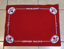 card game mat old advertising Touzard Vendin Le Vieil, collection 