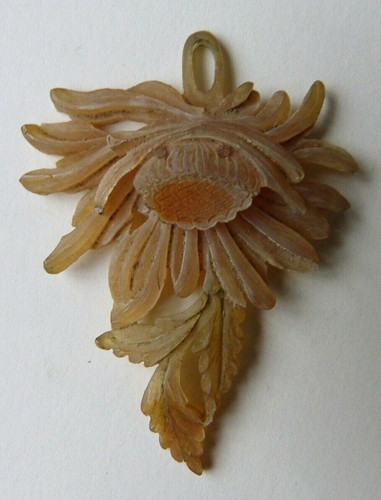 Pendentif art nouveau vers - pendentif,