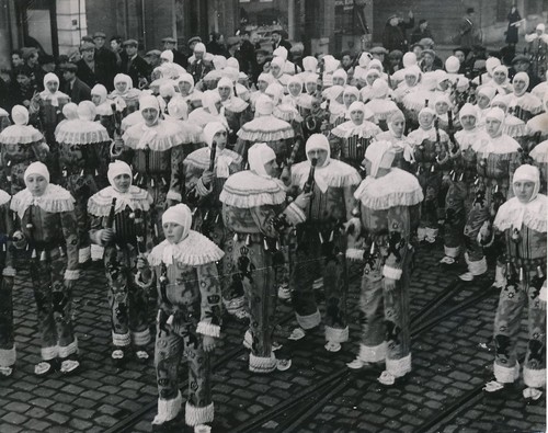 Binche 1935 fête des - binche,
