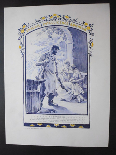 Gravure prouvé souvenir - gravure,