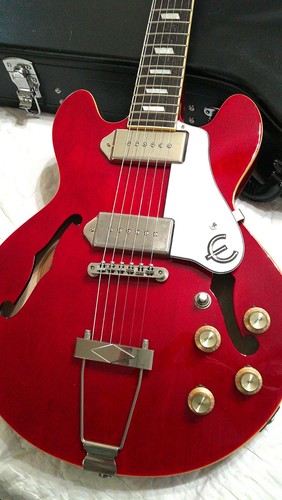 2014 cherry epiphone - cherry,