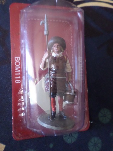 Figurine plomb peint - en,