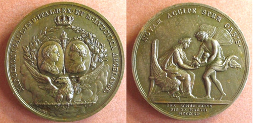 Médaille napoléon et - napoléon,