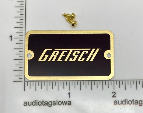 Gretsch guitar case logo badge - gretsch,