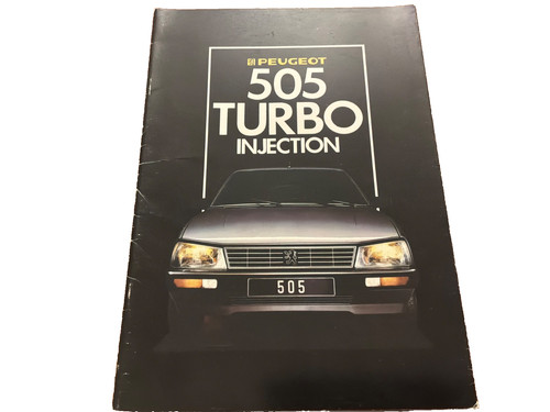 Peugeot 505 turbo - peugeot,