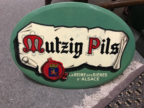 Plaque publicitaire ancienne