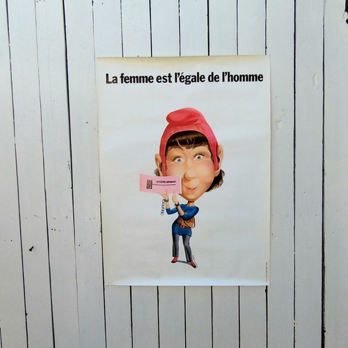 Affiche publicitaire pour - , la