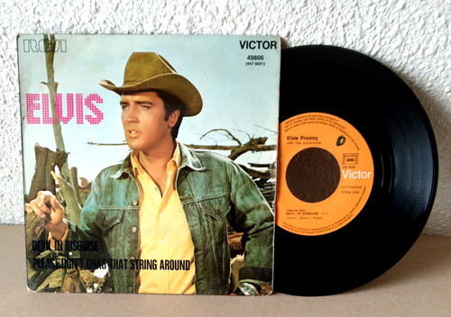 45t elvis presley - presley, devil
