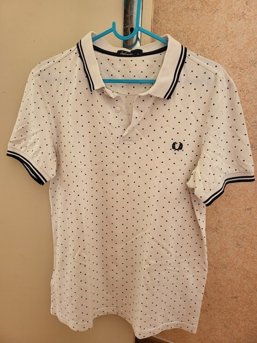 Polo fred perry blanc - blanc, m