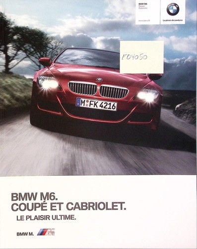 Ed4050 brochure bmw coupé - bmw, m6