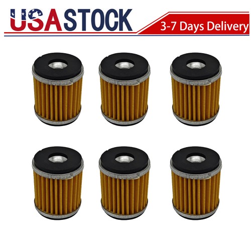6pcs oil filters - for, yamaha