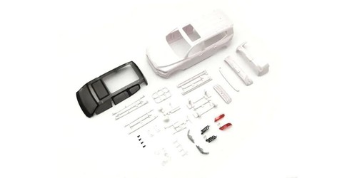 Kyosho mini 4x4 white body - -,