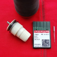 B27 boite de 10 aiguilles  pour surjetteuse professionnelles  Groz Beckert  FFG 