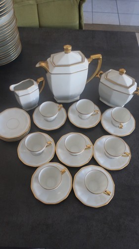 Service café porcelaine - café-,