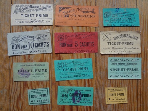 Lot ticket prime bon - ticket, prime,