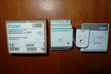 HAGER ED391 Contacteur Délesteur 1 voie réglage 15-90 Ampères + TI ou tore, 220V