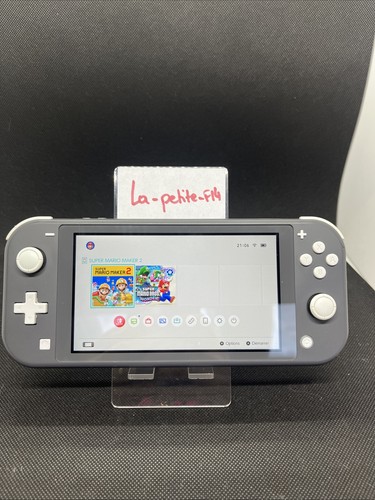 Nintendo switch lite - lite, grise